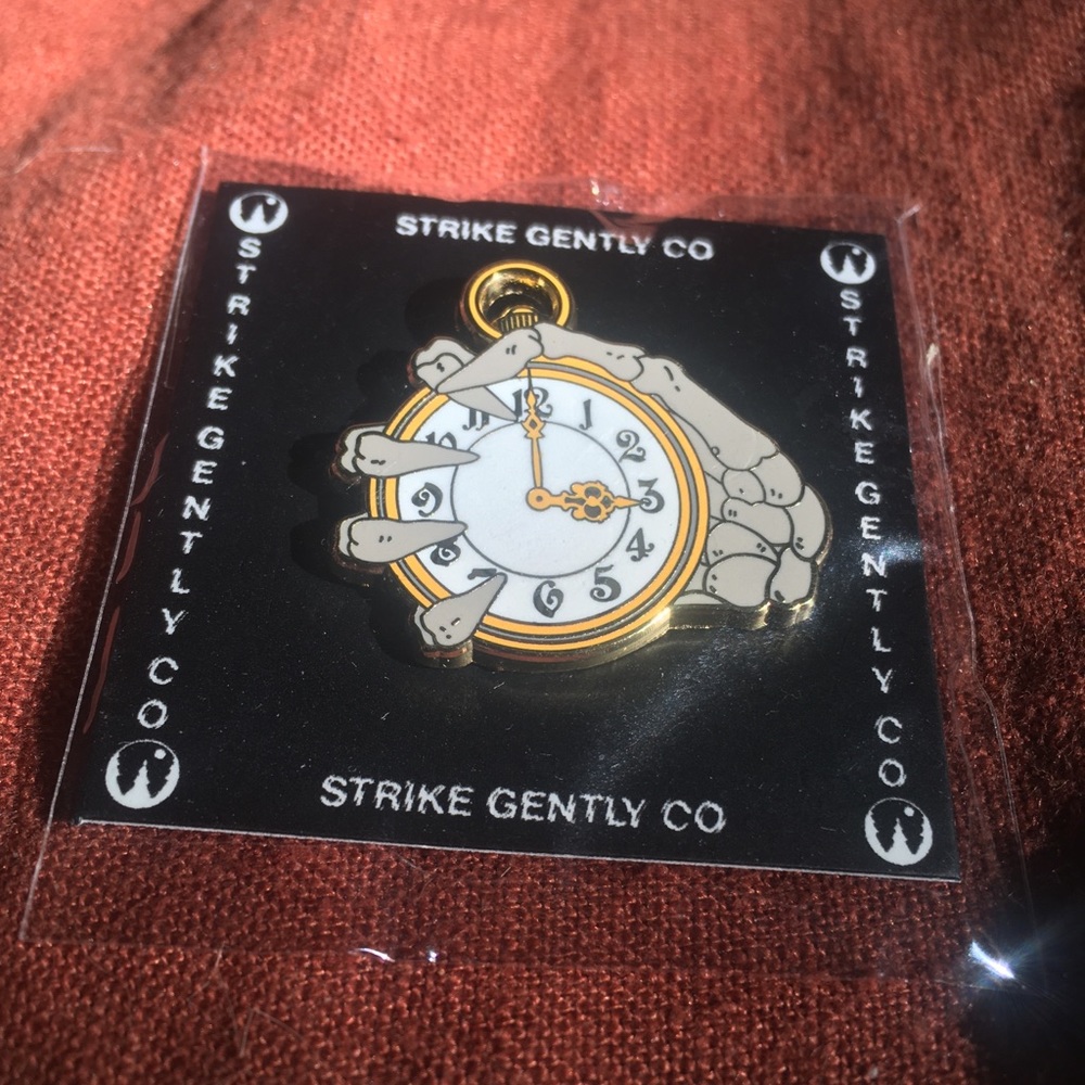 Strike Gently Co pin